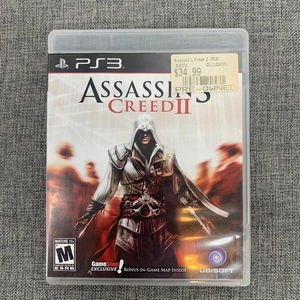 Assassin's Creed II Sony Playstation 3‎ 2009 PS3 Complete W/Manuel